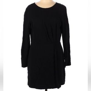 Sanctuary Black Pleated Dress with back opening